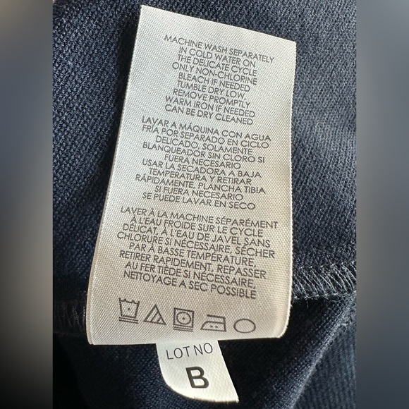 NWOT CAbi Lido Navy Blue Button Front Jacket Size Medium - Picture 9 of 9